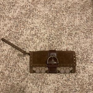 Coach Studded Wristlet